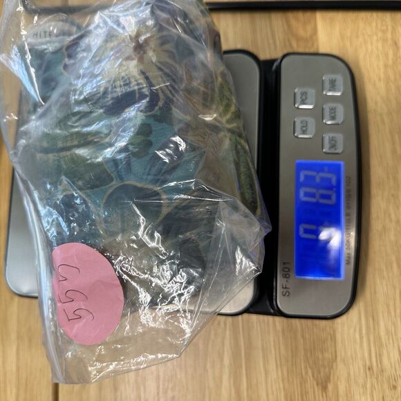 White Stag Women's Size M Green Tropical Round Neck Sleeveless Shift Dress Vtg. - Picture 6 of 6